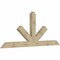 Ekena Millwork Saratoga Rough Sawn Timber Gable Bracket, Douglas Fir, 96"W x 40"H x 4"D x 6"F, 10/12 Pitch GBW096X40X0406SAR00RDF - alternate 5